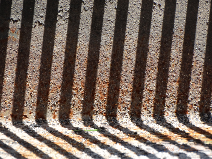 Grill interior with intersting shadows